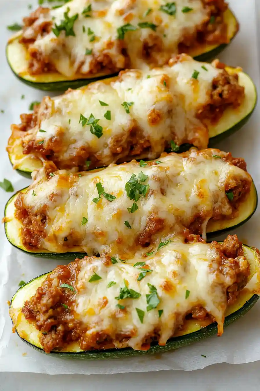 Kid-Approved Italian Sausage Zucchini Boats Recipe